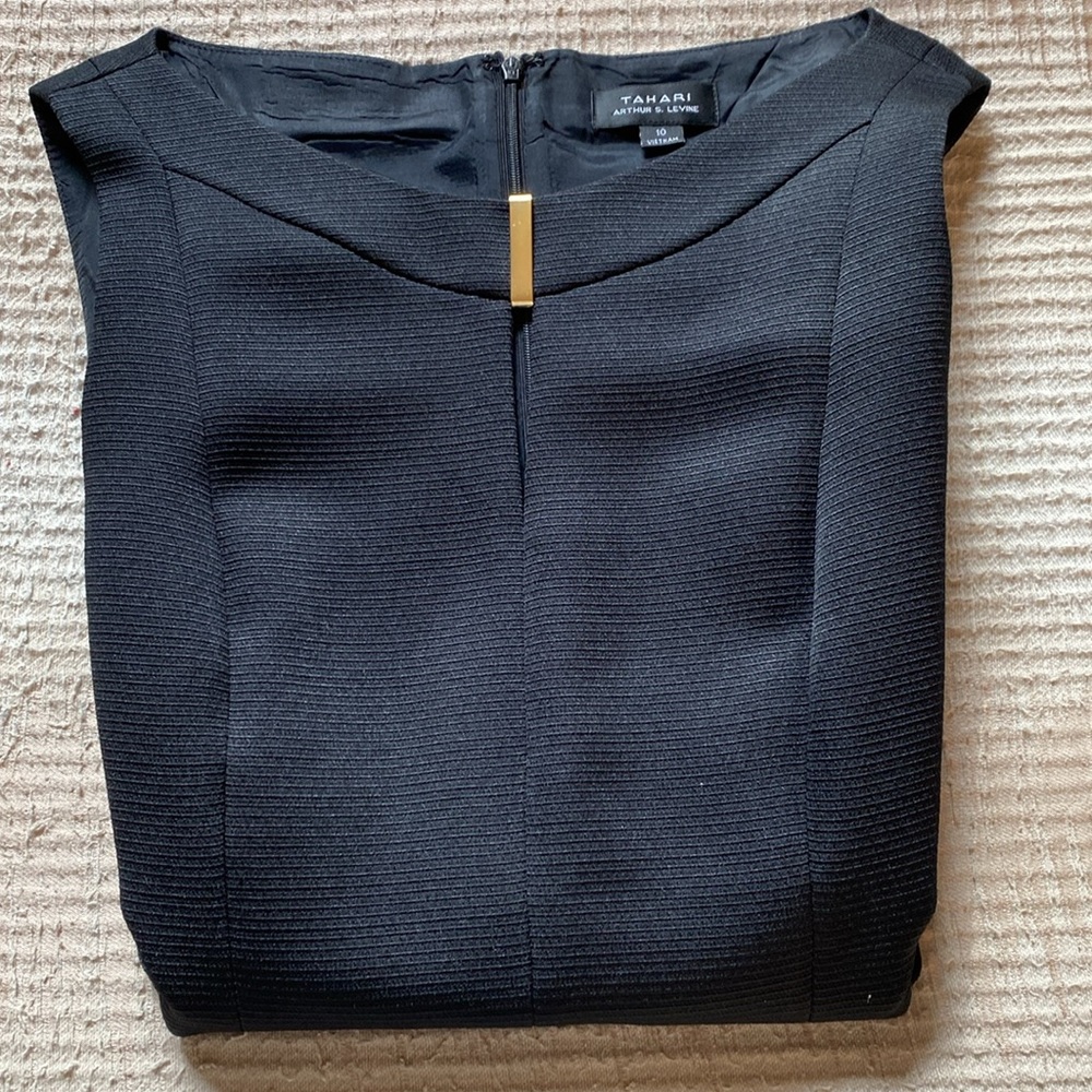 Tahari Black Dress - Picture 4 of 6